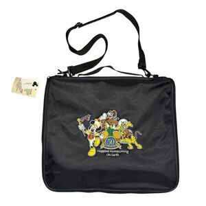 DISNEY LAND PIN BAG 50TH ANNIVERSARY MICKEY GOOFY DONALD PLUTO